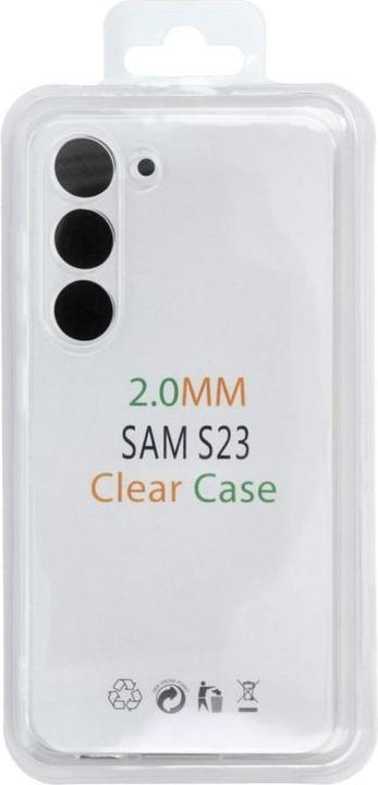 Immagine prodotto OEM Back panel cover CLEAR case 2 mm BOX for SAMSUNG S23 FE transparent (Samsung Galaxy S23 FE)