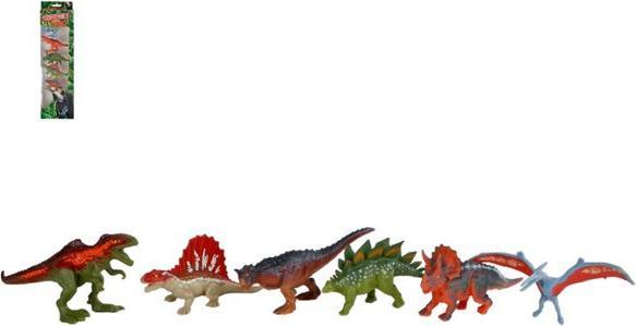 Actual product image Sombo 6 Dinosaure figurines ass.