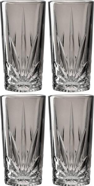 Produktbild Leonardo Whiskyglas Capri 220 ml, 4 Stück, Grau (2.20 dl, 4 x, Whiskygläser)