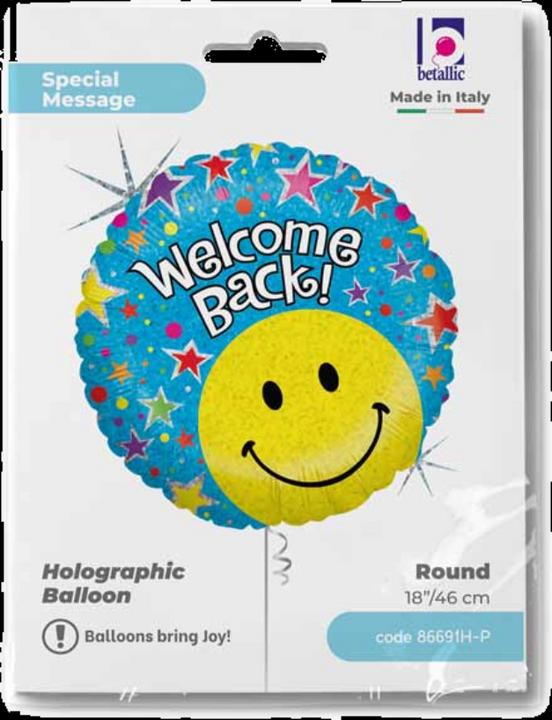 Produktbild Grabo Folienballon Welcome back (1 x)