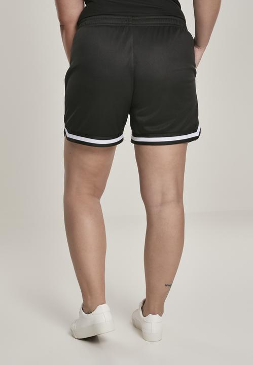 Image du produit Urban Classics Ladies Stripes Mesh Hot Pants (4XL)