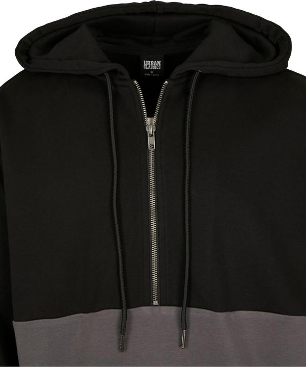 Actual product image Urban Classics Relaxed Half Zip Hoodie (M)