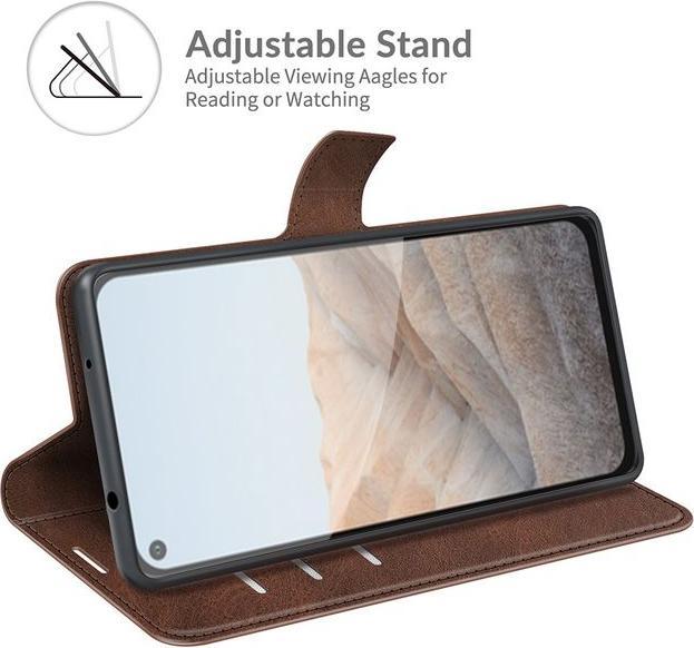 Productafbeelding MU Classic Classic II Lederen Boekomslag Serie (Google Pixel 5a)