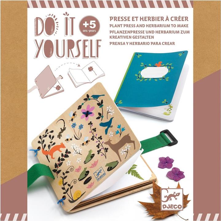Actual product image Djeco DIY - plant press botany