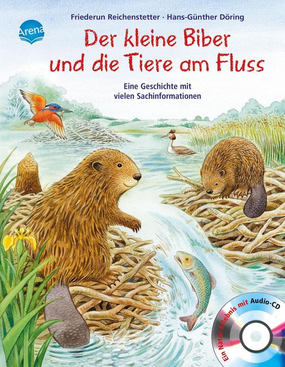 Immagine prodotto Der kleine Biber und die Tiere am Fluss (Tedesco, Friederun Reichenstetter, 2011)