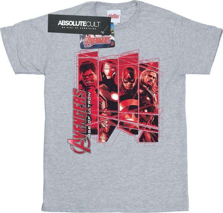 Produktbild Avengers Team Collage TShirt Mädchen (140, 146)