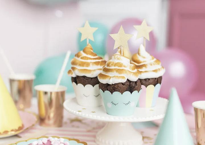 Immagine prodotto Partydeco Contenitore per cupcake/muffin - Nuvole (6pz)
