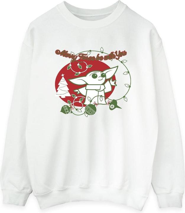 Image du produit Star Wars - Sweat BABY YODA FORCE BE WITH YOU - Femme (M)