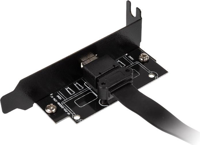 Immagine prodotto Akasa Adattatore staffa PCI a basso profilo, USB 3.1 tipo C