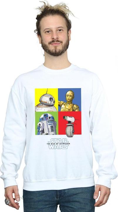 Produktbild Star Wars The Rise Of Skywalker Droid Squares Sweatshirt (XL)