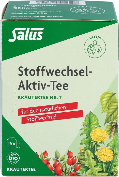 Produktbild Salus Stoffwechsel-Aktiv Tee Kräutertee Nr. 7, 15 St. Filterbeutel