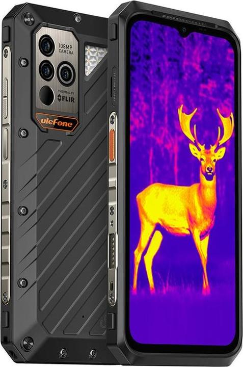 Image du produit Ulefone Power Armor 18T Ultra (512 Go, Noir, 6.57", Double SIM, 108 Mpx, 5G)