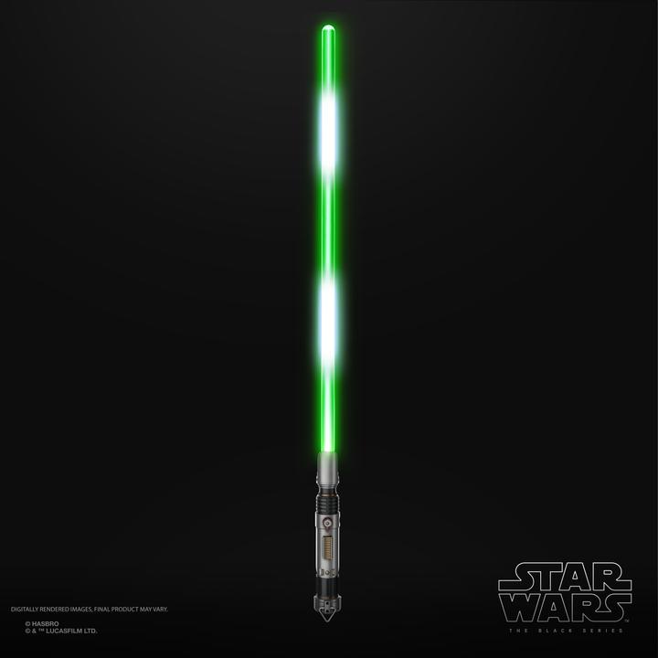 Actual product image Hasbro Star Wars: Ahsoka Black Series Replica Force FX Elite Lightsaber Sabine Wren
