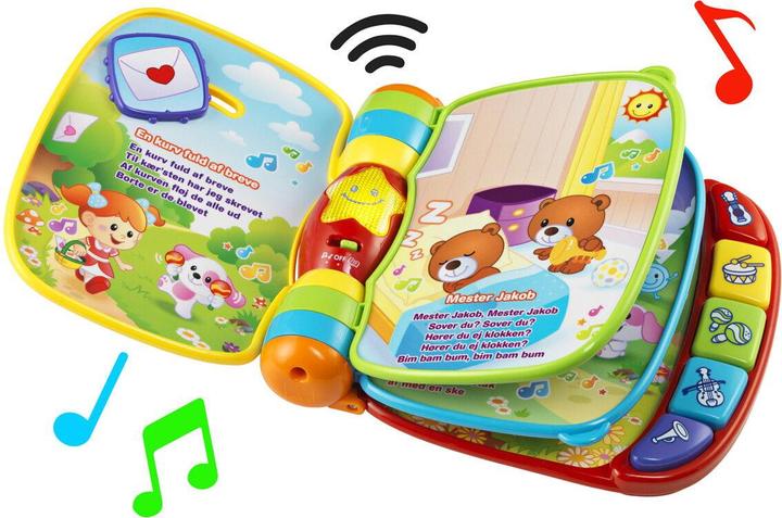 Actual product image VTech Baby Musicbook with Kids Songs (Danish) (950-166732) (Danish)