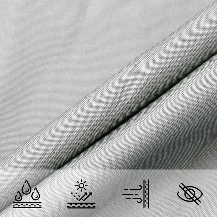Actual product image VidaXL Sonnensegel 100% Polyester Oxford (4 x 4 m)