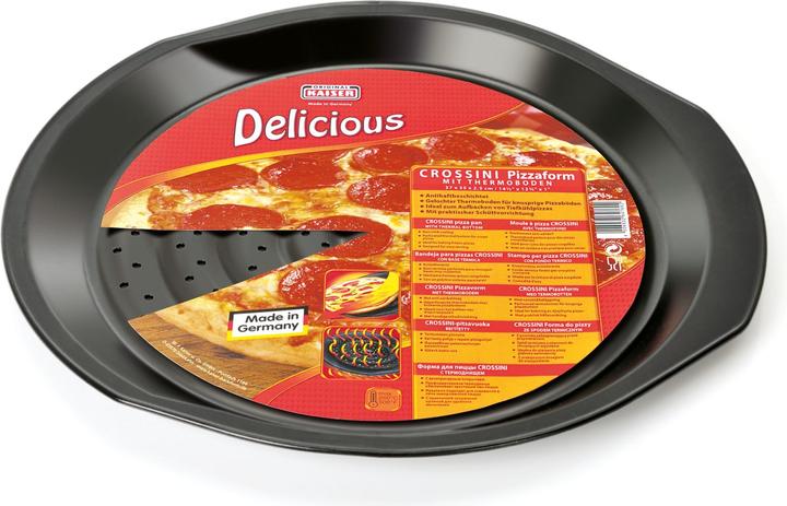 Produktbild Kaiser Crossini Pizzaform 37 x 35 x 2,5 cm Delicious