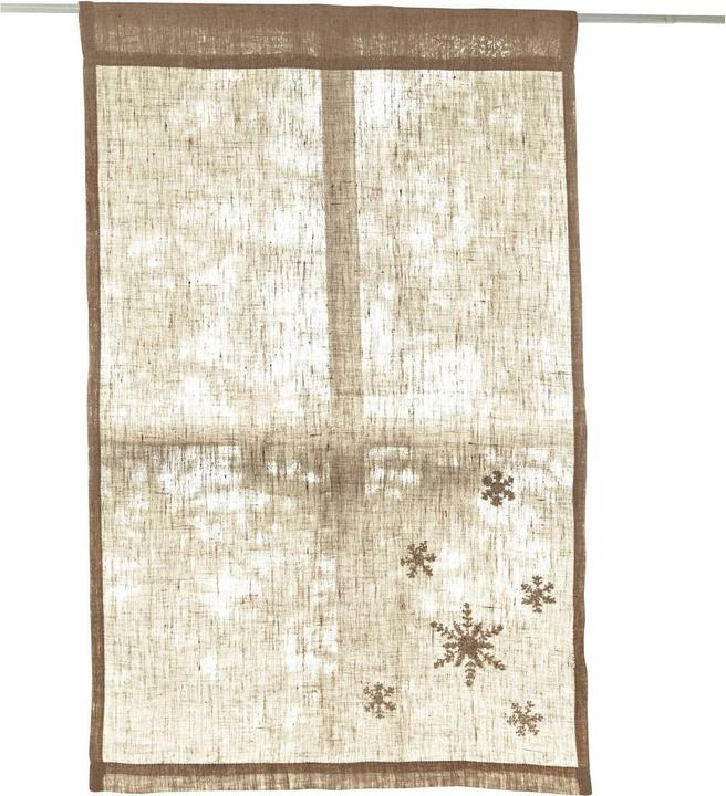 Produktbild Loberon Scheibengardine Ruspi leinen (70 x 45 cm)