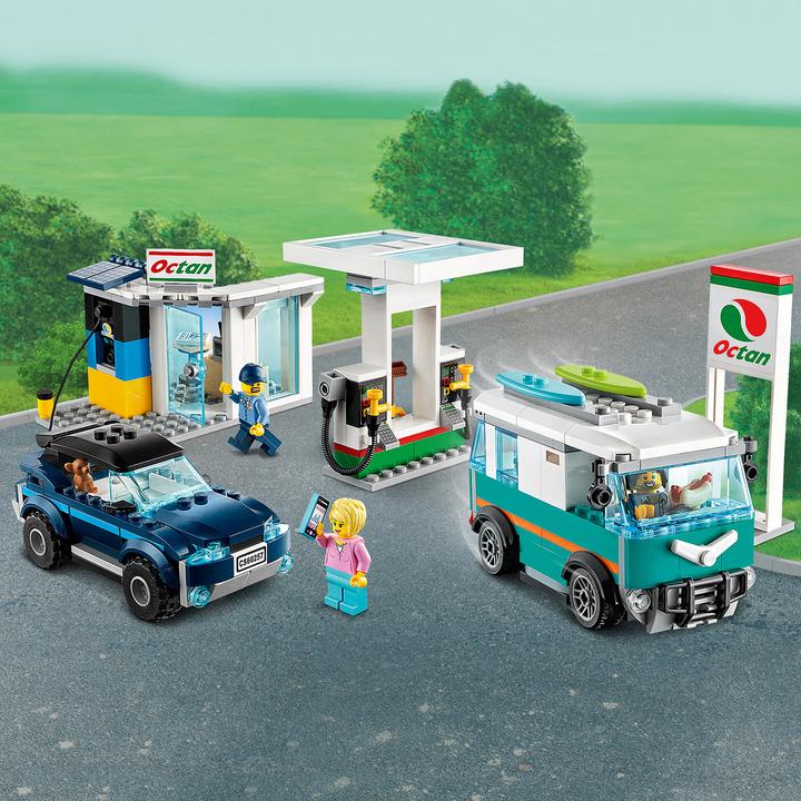Immagine prodotto LEGO Stazione di riempimento (60257, LEGO City)