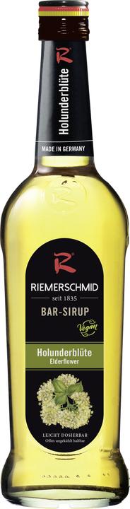 Produktbild Riemerschmid Holunderblüten Elderflower Bar-Sirup für Mixgetränke alkoholfrei (1 x 70 cl)