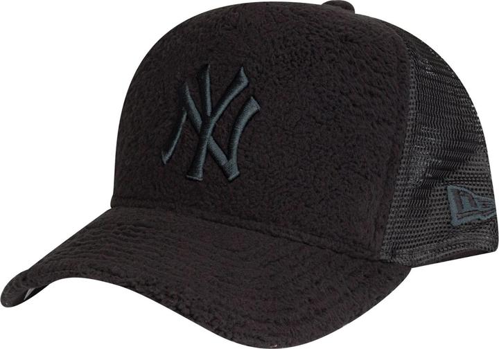 Produktbild New Era A-Frame Trucker Sherpa Cap - Borg Ny Yankees Schwarz (One Size)