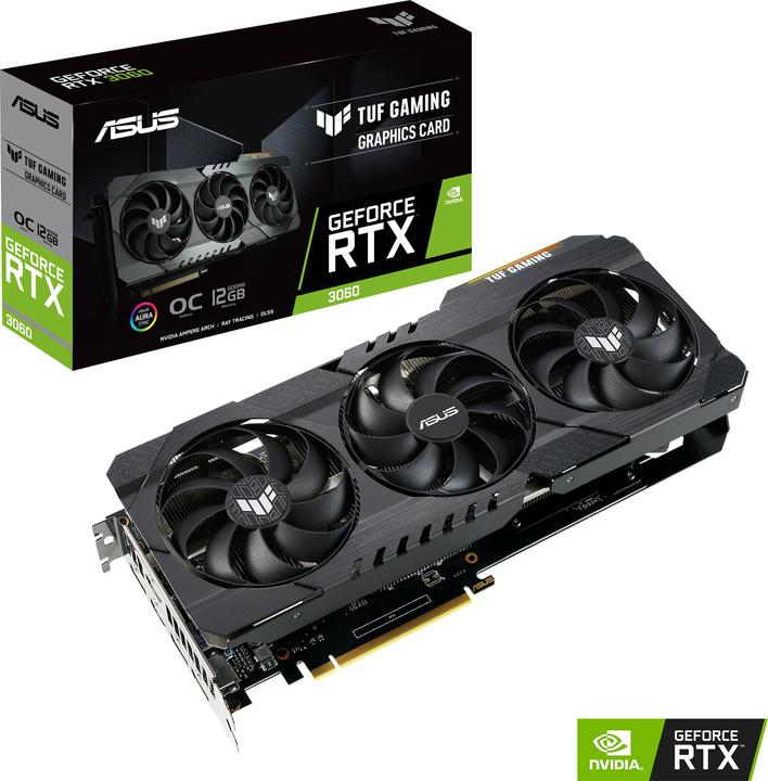 Immagine prodotto ASUS GeForce TUF RTX 3060 O12G-V2-GAMING LHR (12 GB)