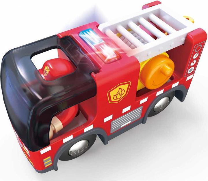 Image du produit Hape Véhicule de pompiers avec sirène