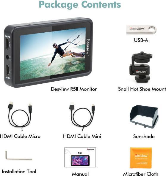 Immagine prodotto Desview R5ii 13,97 cm (5,5 ) (5.50", Full HD)