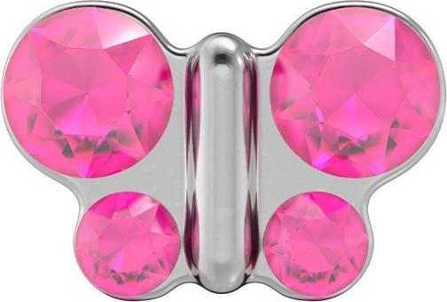 Actual product image Studex Sensitive ear studs butterfly pink (Stainless steel)