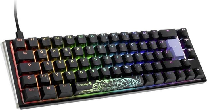 Image du produit Ducky One 3 Classic Black/White SF Clavier de jeu, LED RGB - MX-Brown (DE, Filaire)