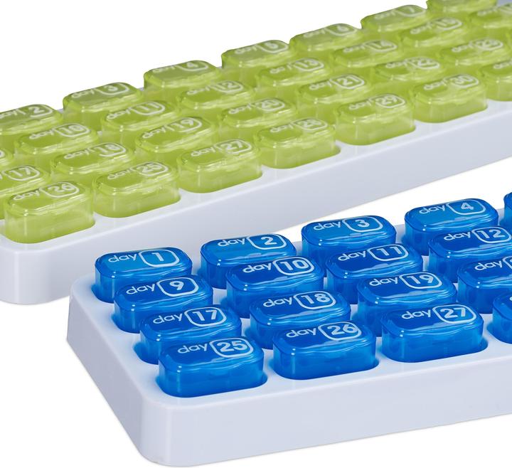 Image du produit Relaxdays 2x Pilulier