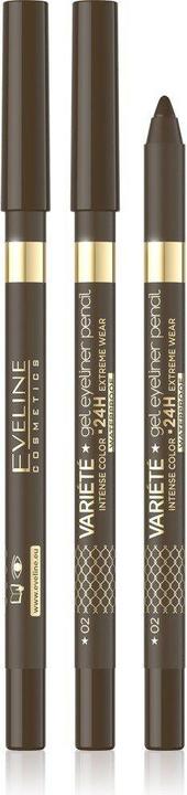 Produktbild Eveline Variete Gel Waterproof Eyeliner 02 Brown 9G (02 Brown 9G)