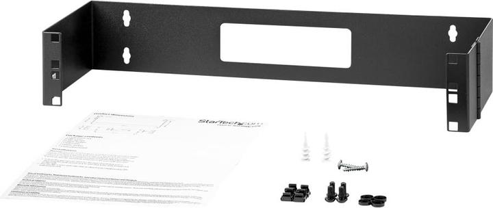 Image du produit StarTech Support de panneau de brassage 2U 48,26cm 19 pouces avec charnière pour montage mural