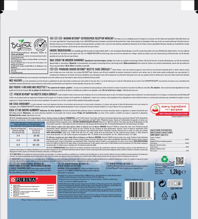 Image du produit Beyond Grain Free (Adulte, 1 pcs, 1200 g)