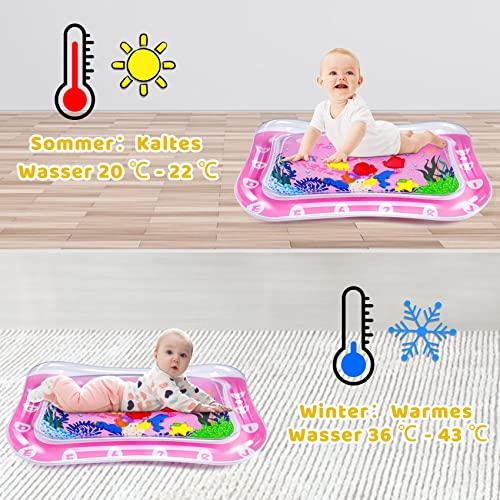Produktbild Activity Board Wassermatte Baby, Babyspielzeug von 3 6 9 Monaten, Wasserspielmatte Baby sensorisches Spielzeug die
