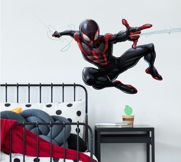 Immagine prodotto Roommates Spider-Man Miles Morales Decalcomanie Murali Giganti Da Attaccare E Staccare