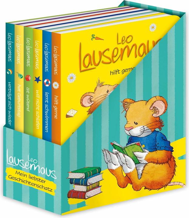 Produktbild Leo Lausemaus - Mein liebster Geschichtenschatz (Jubiläums-Schuber) (Deutsch, Marco Campanella, Caterina Giorgetti, 2024)