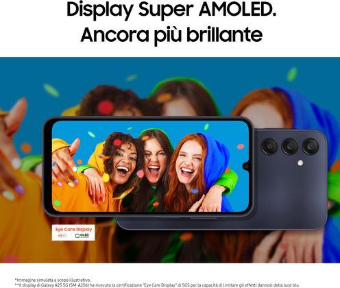 Produktbild Samsung Galaxy A25 5G (256 GB, Blue Black, 6.50", Dual SIM, 50 Mpx, 5G)
