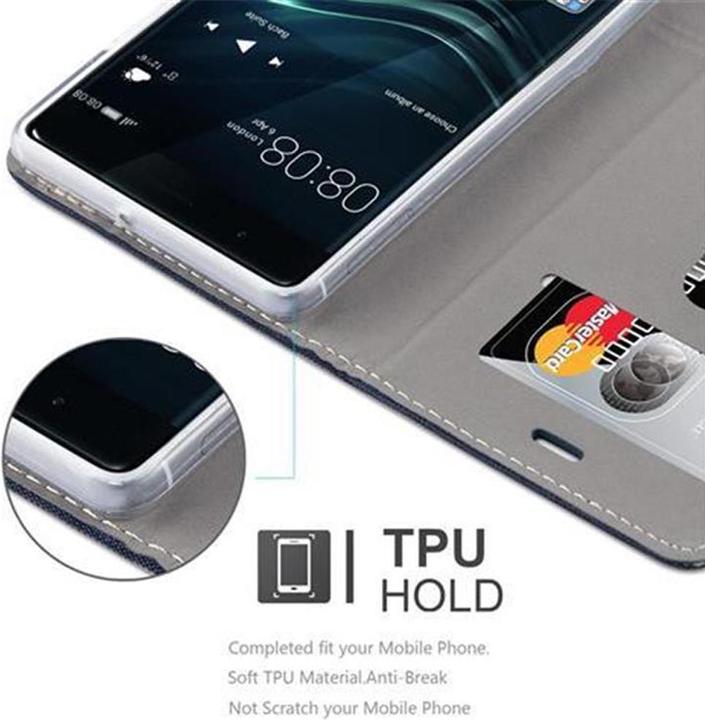 Productafbeelding Cadorabo Boek Jeans Optiek Cover (Huawei P9)