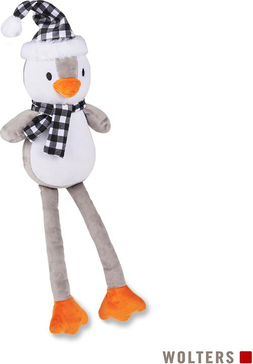 Immagine prodotto Wolters Pinguino di Natale 50 x 15 x 9 cm grigio/bianco (Cane di peluche)
