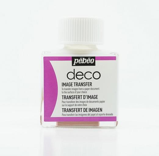 Actual product image Pebeo Deco Auxiliaries Image Transfer (Transparent, 75 ml)