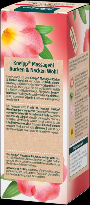 Actual product image Kneipp Back + Neck Wellbeing (100 ml)