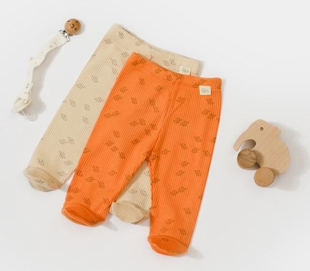 BabyCosy Strickhose mit Fuss, 2 Pack