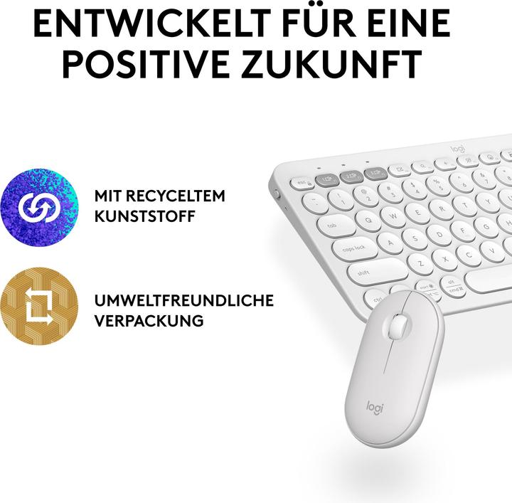 Produktbild Logitech Pebble 2 Combo (DE, Kabellos)