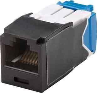Produktbild Panduit UTP RJ45 TG-MiniJack Cat6a Schwarz