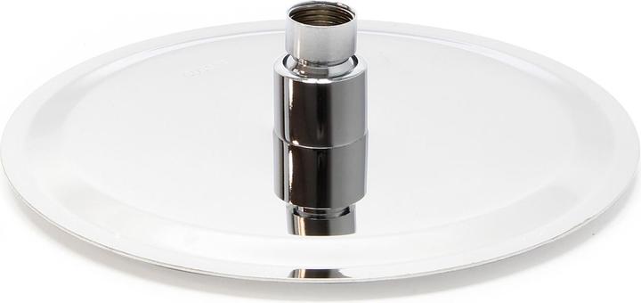 Actual product image Wiltec Rain Overhead Shower Head Round Stainless Steel Ultra Thin 20cm