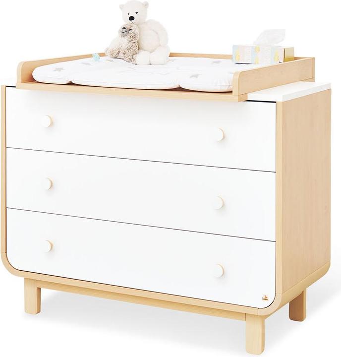 Actual product image Pinolino Round (Baby cot, Changing unit, Children's wardrobes)