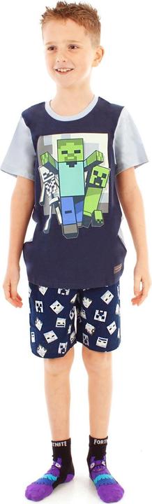 Immagine prodotto Minecraft Pigiama non morto con pantaloncini per ragazzi (128)