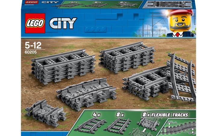 Produktbild LEGO Schienen (60205, LEGO City)