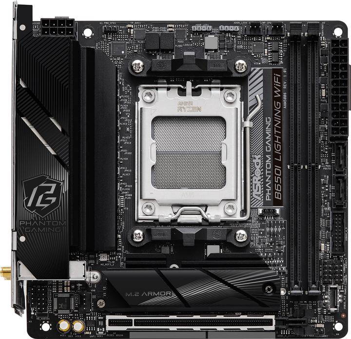 AsRock B650I Lightning WiFi (AM5, AMD B650, Mini-ITX)