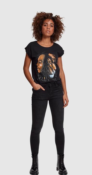 Immagine prodotto Merchcode Maglietta da donna Bob Marley Lion Face (XL)
